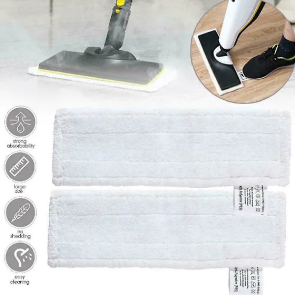 FLOWER LOST 1/3/6 st Karcher Sc1 Sc2 Sc3 Sc4 Sc5 Ångrengörare Mopp Terrydukar Golvplattor Set