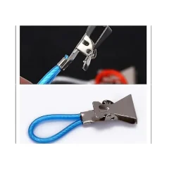 Outlet 15 st Klädnypor Hushåll Metall Färgglada Handduksklämmor på Krokar Öglor Handdukshängare Hängande Klädnypor Kök (5 Färger)