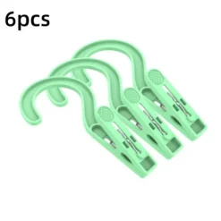 New 6 st Klädnypor Torkklämma GRÖN green