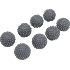 New 8 st Klädtorkbollar Silikon Återanvändbara Torkbollar för Torkmaskin 6cm