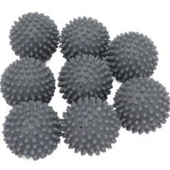 New 8 st Klädtorkbollar Silikon Återanvändbara Torkbollar för Torkmaskin 6cm