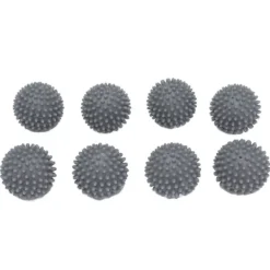 New 8 st Klädtorkbollar Silikon Återanvändbara Torkbollar för Torkmaskin 6cm