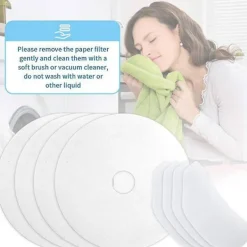 Best 30 st klädtorktumlare avgasfilter, universell bärbar torktumlare luddfilter ersättning för Panda//