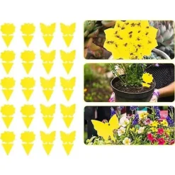 New 20 st klisterfällor, Klisterfälla för fruktflugor och myggor vid plantering