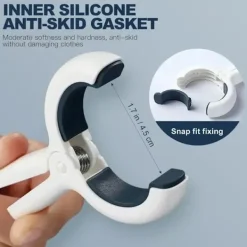 Hot 6 st Klämmor Handduk Strand Kläder Klämmor Stol Klämma Hängande Plaststolar Stora Tvätt Torkpinnar Täcke Klädnypor Poolhållare 6Pcs Blue