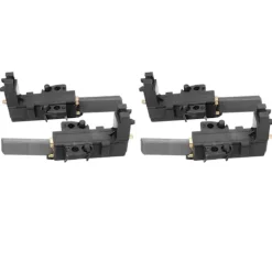 New 4 st Kolborstar för tvättmaskinsmotor Whirlpool Candy Ceset