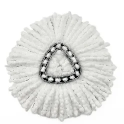 Discount 1/3/4/6 st kompatibla med Vileda/o-cedar mikrofibermopptillbehör, svabbmopp för golvrengöring 1PCS white