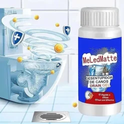 Clearance other 2 st Kraftfulla Rörrensningsmedel Meledmatte, Verktyg Rengöring Kraftfullt Köksrörrensningsmedel Dredge Deodorant