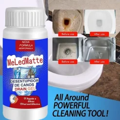 Clearance other 2 st Kraftfulla Rörrensningsmedel Meledmatte, Verktyg Rengöring Kraftfullt Köksrörrensningsmedel Dredge Deodorant