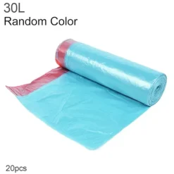 Outlet 20 st 30/60L Tjocka Självförslutande Sopsäckar Köksavfallspåsar 30l