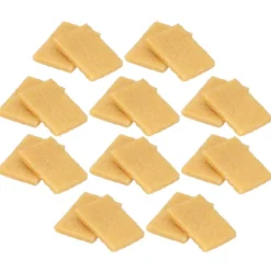 Online 20 st läderhantverk gummiduk naturlig dekontaminering transparent lädertillbehör