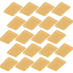 Online 20 st läderhantverk gummiduk naturlig dekontaminering transparent lädertillbehör