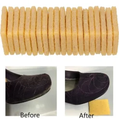 Online 20 st läderhantverk gummiduk naturlig dekontaminering transparent lädertillbehör