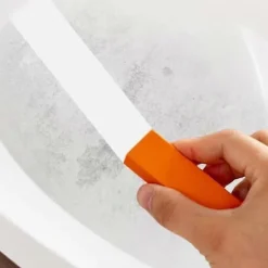 Online 1 st Lätt Kalkborttagare Badrum Glas Rostborttagare Gummi Hushålls Kök Rengöringsverktyg Kök Våg Och Rostborste