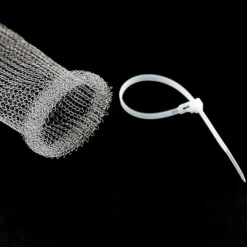 20 st luddfilter tvättmaskin luddfilter fälla tvätt nät tvättmaskin slangfilter med 20 st kabelband 24pcs