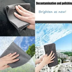 5 st Magisk Rengöringsduk, Tjockare Magisk Rengöringsduk Utan Ränder, Återanvändbar Magisk Duk för Allmänt Hushållsbruk, Glasrengöringsduk (30*30CM) | Fyndiq