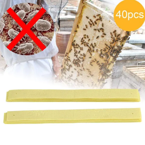 New 40 st Manhao Fluvalinat Stripes Mite Varroa Biodlingsmedicin