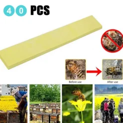 New 40 st Manhao Fluvalinat Stripes Mite Varroa Biodlingsmedicin