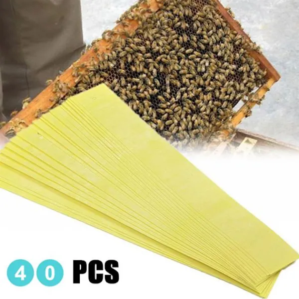 New 40 st Manhao Fluvalinat Stripes Mite Varroa Biodlingsmedicin