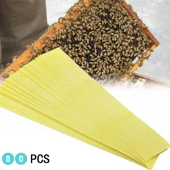 Hot 40 st Manhao Fluvalinat Strips Kvalster Varroa Biodling Medicin