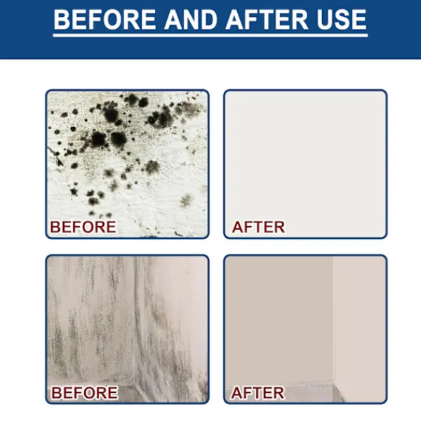 Outlet 2 st Mögelrengöringsskum, Mögel Deodorant Dekontamineringsspray Skum Mögelrengörare