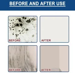 Hot 2 st Mögelrengöringsskum, Mögel Deodorant Dekontamineringsspray Skum Mögelrengörare