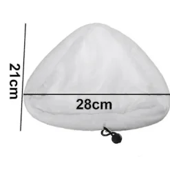 Clearance 6 st Mikrofiber Ångmopp Rengöringspads Ersättning Ångmopp Kompatibel för H2o X5 H20 Tvättbar