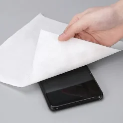 New 300 st Mikrofiber Rengöringsduk för Glasögon Ludd Nonwoven Torr Dammfri Papper Rengöringsduk