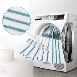 Online 3 st Mikrofiberduk Rengöringsdyna Passar Ångmopp Ångrengörare Tillbehör 28x21cm Moppdynor