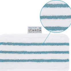 Online 3 st Mikrofiberduk Rengöringsdyna Passar Ångmopp Ångrengörare Tillbehör 28x21cm Moppdynor