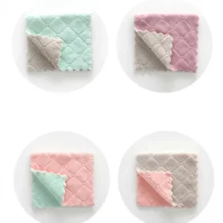 New 4 st mikrofiberdukar, disktrasor, superabsorberande effekt