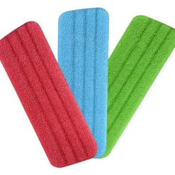 Sale 3 st Mikrofibermoppdynor Ersättning för Spraymopp/Ångmopp, 3-pack Ersättningsmoppdyna Rengöringsöverdrag för Mopp/Platt (42x14cm)