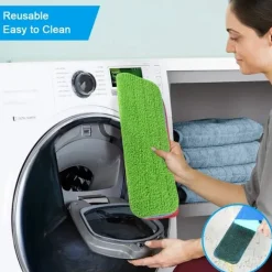 Sale 3 st Mikrofibermoppdynor Ersättning för Spraymopp/Ångmopp, 3-pack Ersättningsmoppdyna Rengöringsöverdrag för Mopp/Platt (42x14cm)
