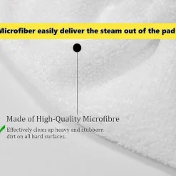 5 st Mikrofiberöverdrag för Handmunstycke EasyFix Ångtvätt SC1, SC2, SC3, SC4, SC5