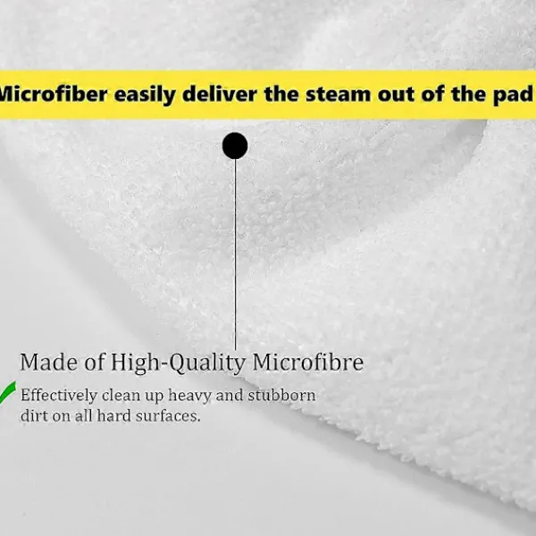 5 st Mikrofiberöverdrag för Handmunstycke EasyFix Ångtvätt SC1, SC2, SC3, SC4, SC5