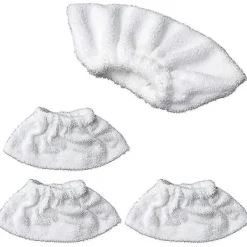 Outlet 4 st Mikrofiberöverdrag för handmunstycke Kärcher ångtvätt