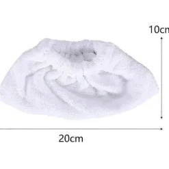 Outlet 4 st Mikrofiberöverdrag för handmunstycke Kärcher ångtvätt