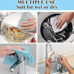 Sale 15 st Miracle Cloth Mikrofiberduk Miracle Cloth Glasrengöringsduk Fiskfjällduk Miraclecloth Fiskfjällduk (40 X 30cm,30x30cm och 25 X