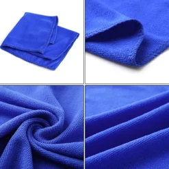 Discount unbranded 5 st Mjuka Absorberande Tvättlappar Bilvård Mikrofiber Rengöringshanddukar