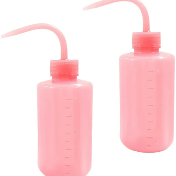 Online 2 st 250ml Lab Tvättflaskor Plast Vatten Sprutflaska Säkerhets Sköljflaska