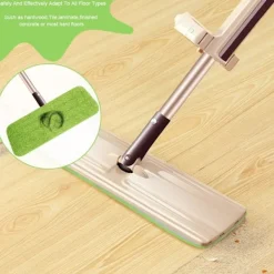 Sale 6 st Mopp Ersättningsdynor, Mikrofiber Spraymoppdynor för Spraymoppar, 42*14cm (Grön)