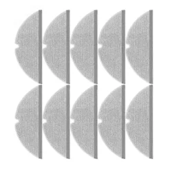 Outlet EURL 10 st Moppdukar för Dreame D20 Plus / Dreame D20 Ersättningsdelar Rengör Hygieniska Golv Verktyg Hemrengöringsverktyg