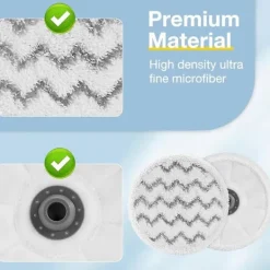 New 6 st Moppdukar för MC1270, MC1375, MC1385, PP270, PP330, PP350 Ångmoppar