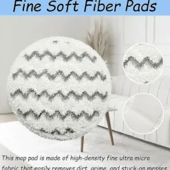 New 6 st Moppdukar för MC1270, MC1375, MC1385, PP270, PP330, PP350 Ångmoppar