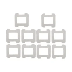 Clearance 10 st. moppdukar för WINBOT W1/W1 Pro fönsterdammsugare, ersättningsdelar, tvättbar mopp