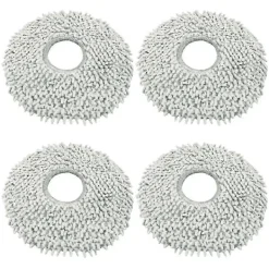 Clearance 4 st Moppdukar kompatibla med Ecovacs Deebot X2 / X2 Omni / X2 Pro / DEX86 Reservdelar Tillbehör