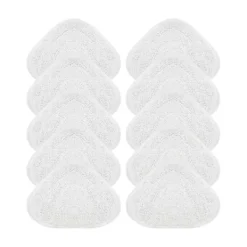 Discount 10 st Moppdynor För Dammsugare Tvättbara Återanvändbara Triangelmoppdynor Tygrengöringsverktyg För Golv