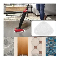 Discount 10 st Moppdynor För Dammsugare Tvättbara Återanvändbara Triangelmoppdynor Tygrengöringsverktyg För Golv