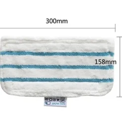 New 6 st moppdynor för mopp Fsm1610 Fsm1630 Tvättbara och återanvändbara ersättningsmoppar