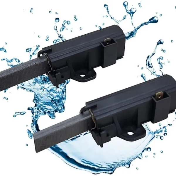 Hot 2 st Motor kol för tvättmaskiner och torktumlare I Kolborstar 4006020152 Set om 2 reservdelar för AEG Privileg Electrolux Quelle I SO